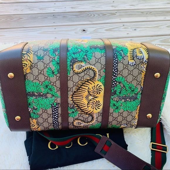 GUCCI Rare & Sold out GG Supreme Bengal Tiger - Picture 9 of 16